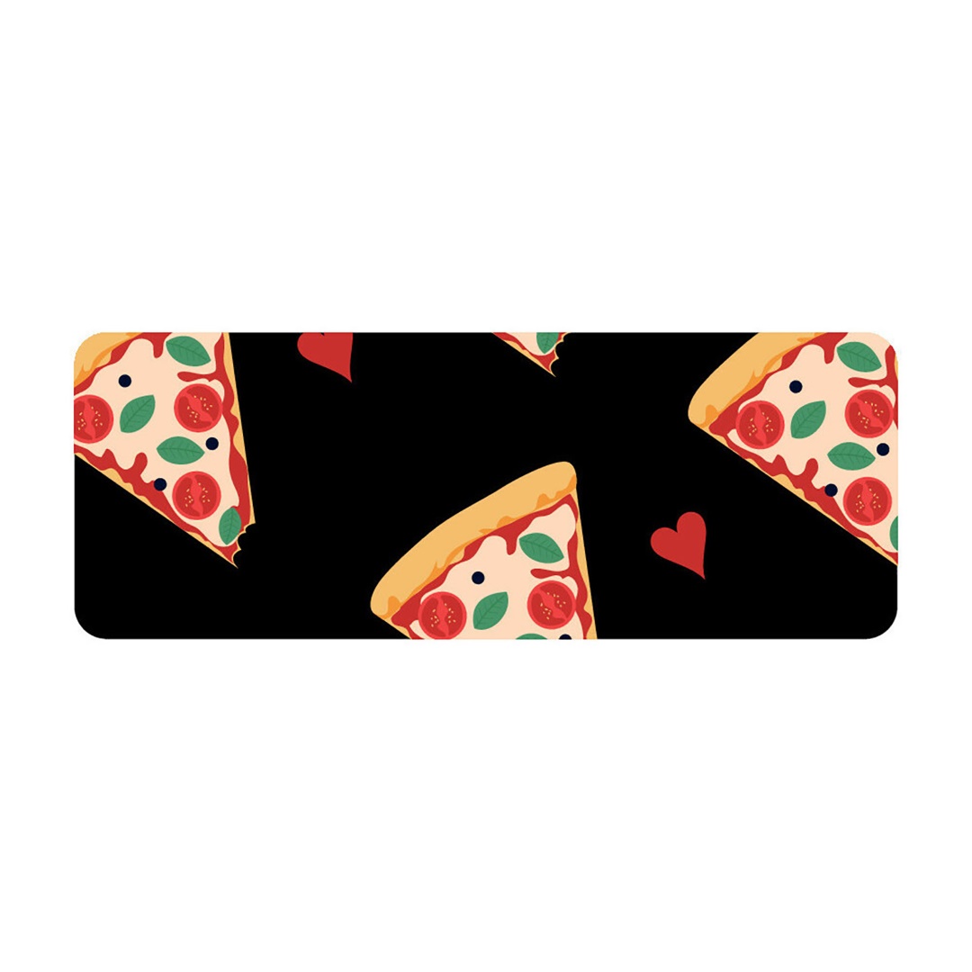 Καλυμμα Τιμονιου Skin-cover Pizza (πιτσα) 38/40CM (m) Μαυρο Ελαστικο Πολυεστερικο 2MM Παχος - Thumbnail 2