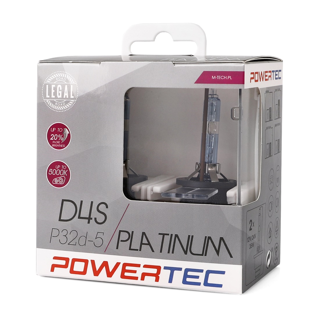 D4S 12V 35W PK32D-5 5.000K Powertec Platinum 2τεμ. M-TECH - Thumbnail 2