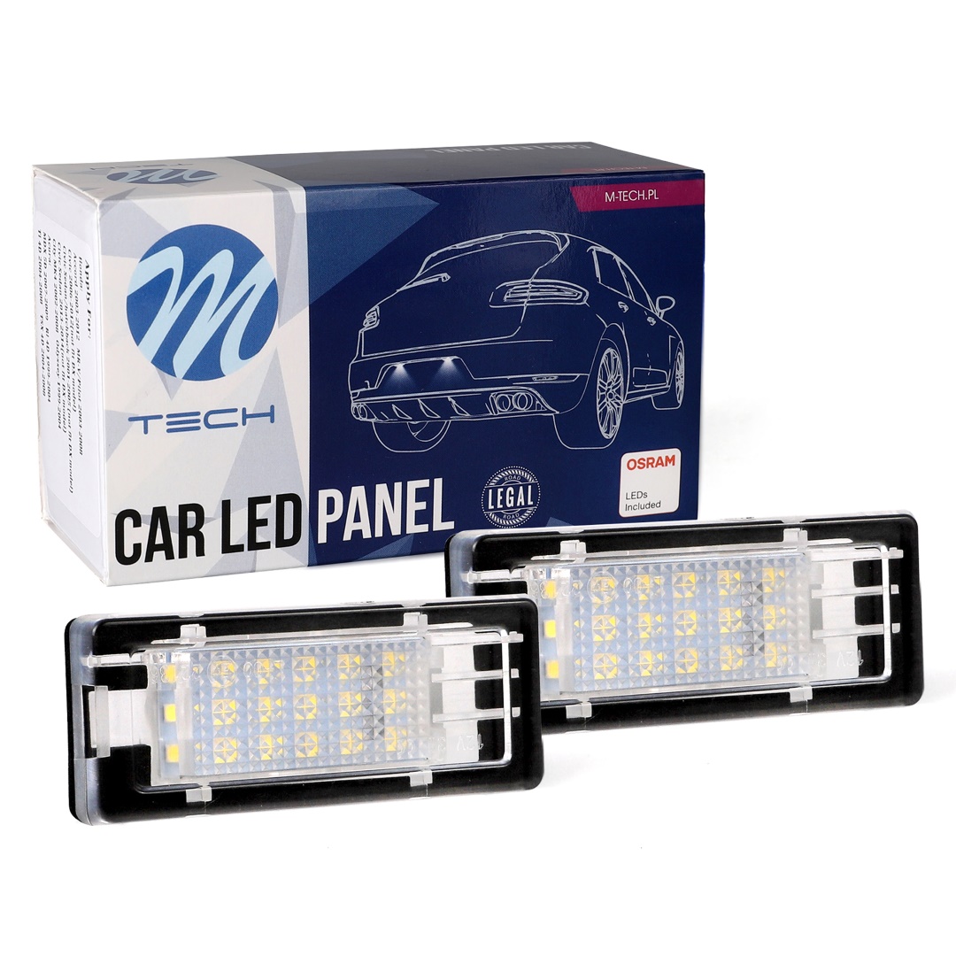 Φωτα Πινακιδας LED Renault Clio / Fluence / Latitude Mtech - 2 Τμχ. - Thumbnail 2