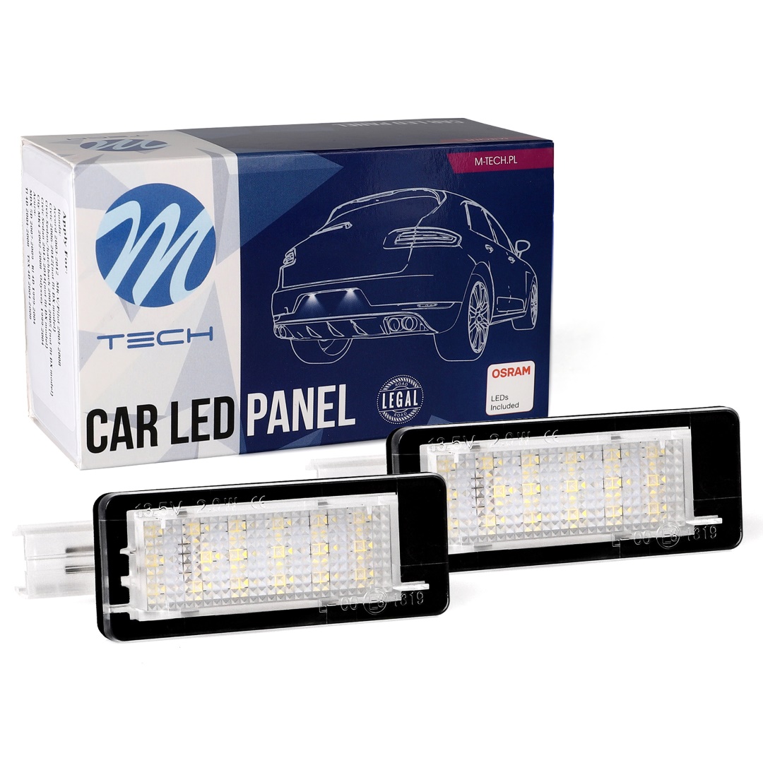 Φωτα Πινακιδας LED Dacia / Renault Mtech - 2 Τμχ. - Thumbnail 2