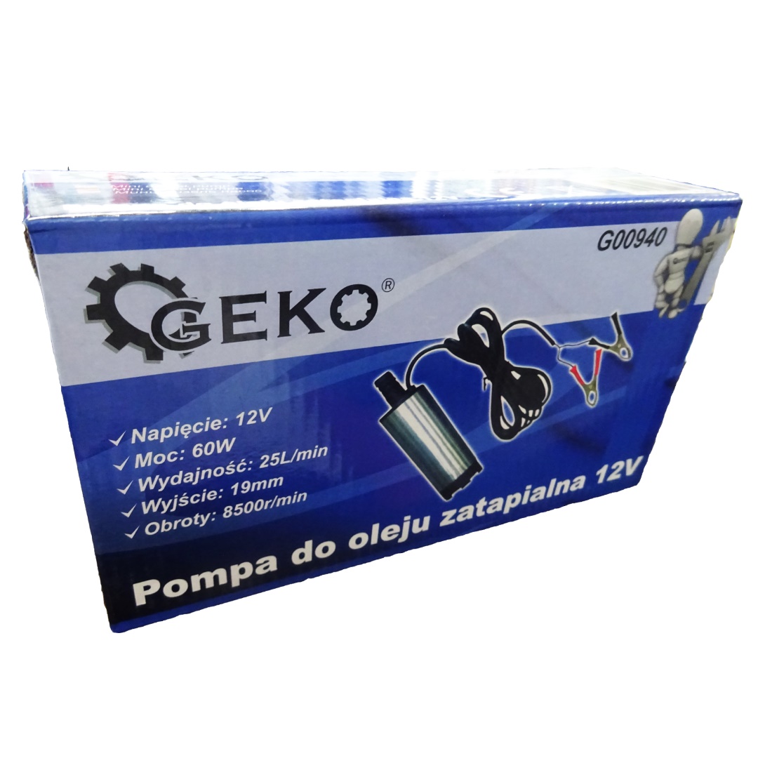 AMIO - Αντλία Αναρρόφησης Υγρών Ηλεκτρική 12V 60W Διαμέτρου 51MM Με Παροχή 25L/MIN Για Άντληση Πετρελαίου Και Λαδιού Με Υψηλή Απόδοση Και Εύκολη Χρήση Σε Δεξαμενές - 1 Τεμ. (02068/AM) - Thumbnail 2