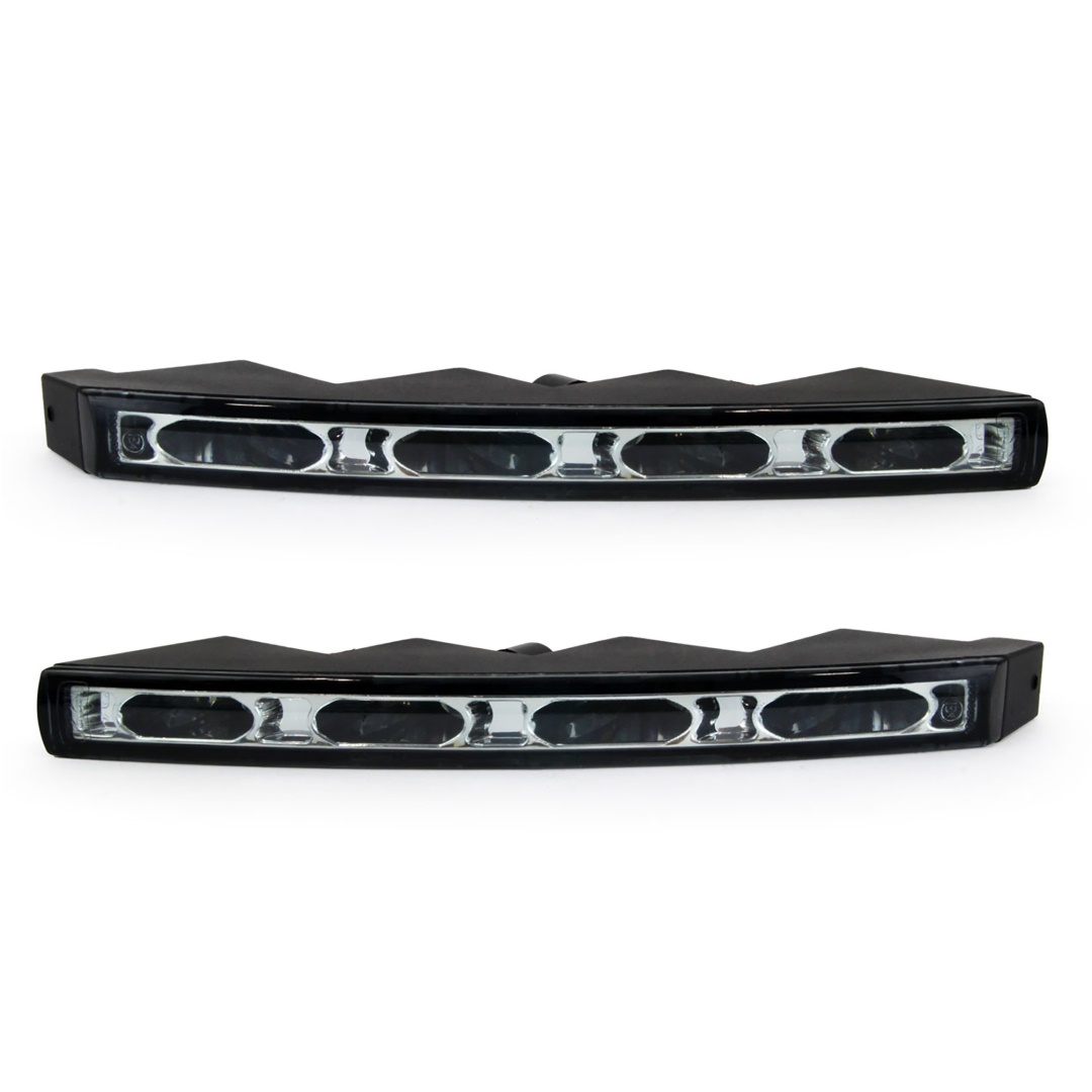 Amio – Φώτα Ημέρας DRL LED 12/24V 1200Lm για Μέγιστη Ορατότητα & Ασφάλεια σε Αυτοκίνητο & Φορτηγό – Σετ 2 Τεμ. (01526/AM)