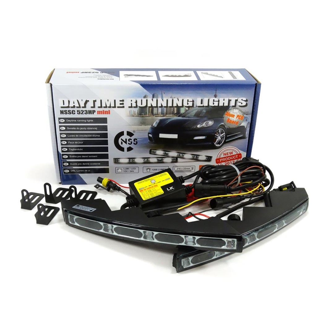AMIO – Φώτα Ημέρας Drl LED 12/24V 1200LM Για Μέγιστη Ορατότητα & Ασφάλεια Σε Αυτοκίνητο & Φορτηγό – Σετ 2 Τεμ. (01526/AM) - Thumbnail 6