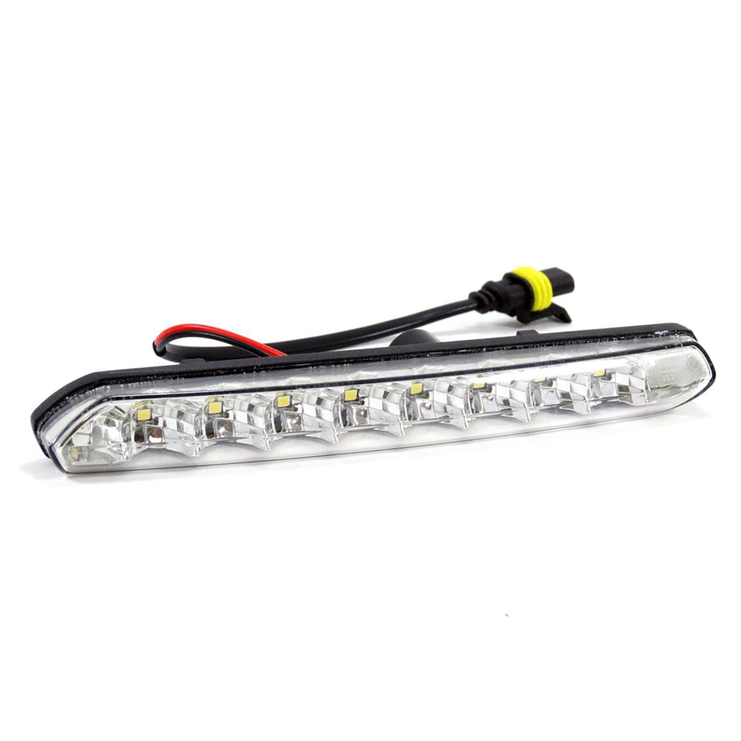 AMIO - Φώτα Ημέρας Drl Τάση Λειτουργίας 12/24V Απόδοση 7W 20 LED 0.35W Ανά LED Διαστάσεις 190X20X40MM Για Αυτοκίνητο – 2 Τεμ. (01266/AM) - Thumbnail 2