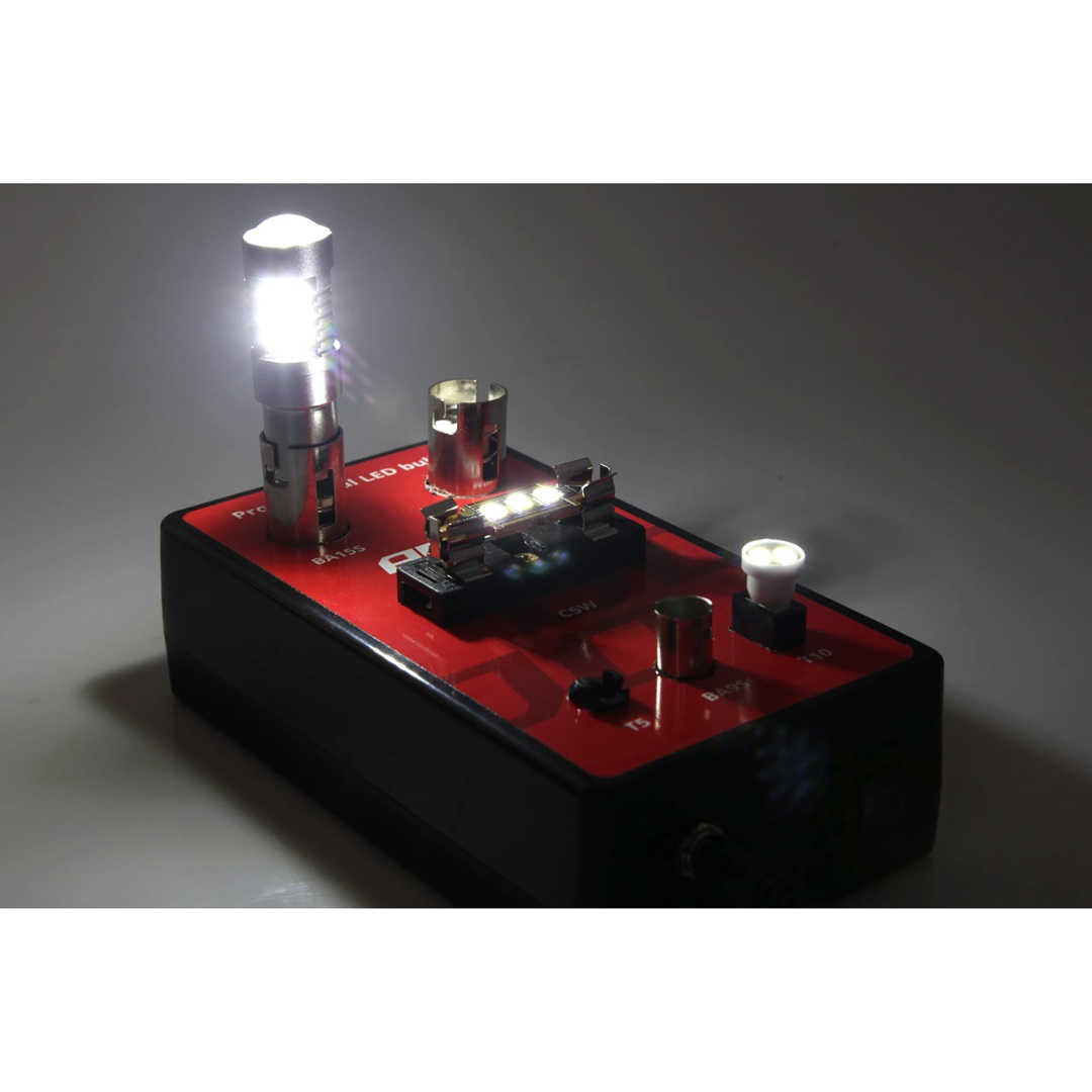 Οργανο Ελεγχου Για Λαμπες LED T5/T10 W5W/BA9S/BA15S/BA15D/C5W - LED Tester 12V-5A 60W - Thumbnail 2