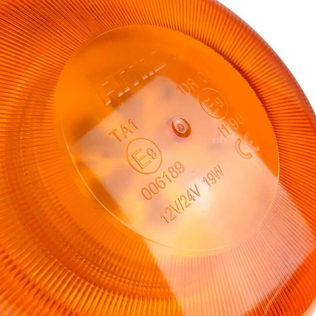 AMIO - Φαρος W03P 12V/24V 36LED Βιδωτος Ελαστικος Πορτοκαλι IP56 - 1 Τεμ. (02293/AM) - Thumbnail 4