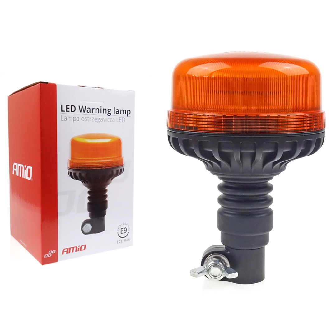 AMIO - Φαρος W03P 12V/24V 36LED Βιδωτος Ελαστικος Πορτοκαλι IP56 - 1 Τεμ. (02293/AM) - Thumbnail 5