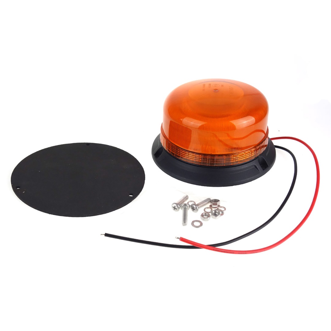 AMIO - Φαρος W03B 12V/24V 36LED Βιδωτος (3 Βιδες) Πορτοκαλι IP56 136X68MM - 1 Τεμ. (02296/AM) - Thumbnail 3