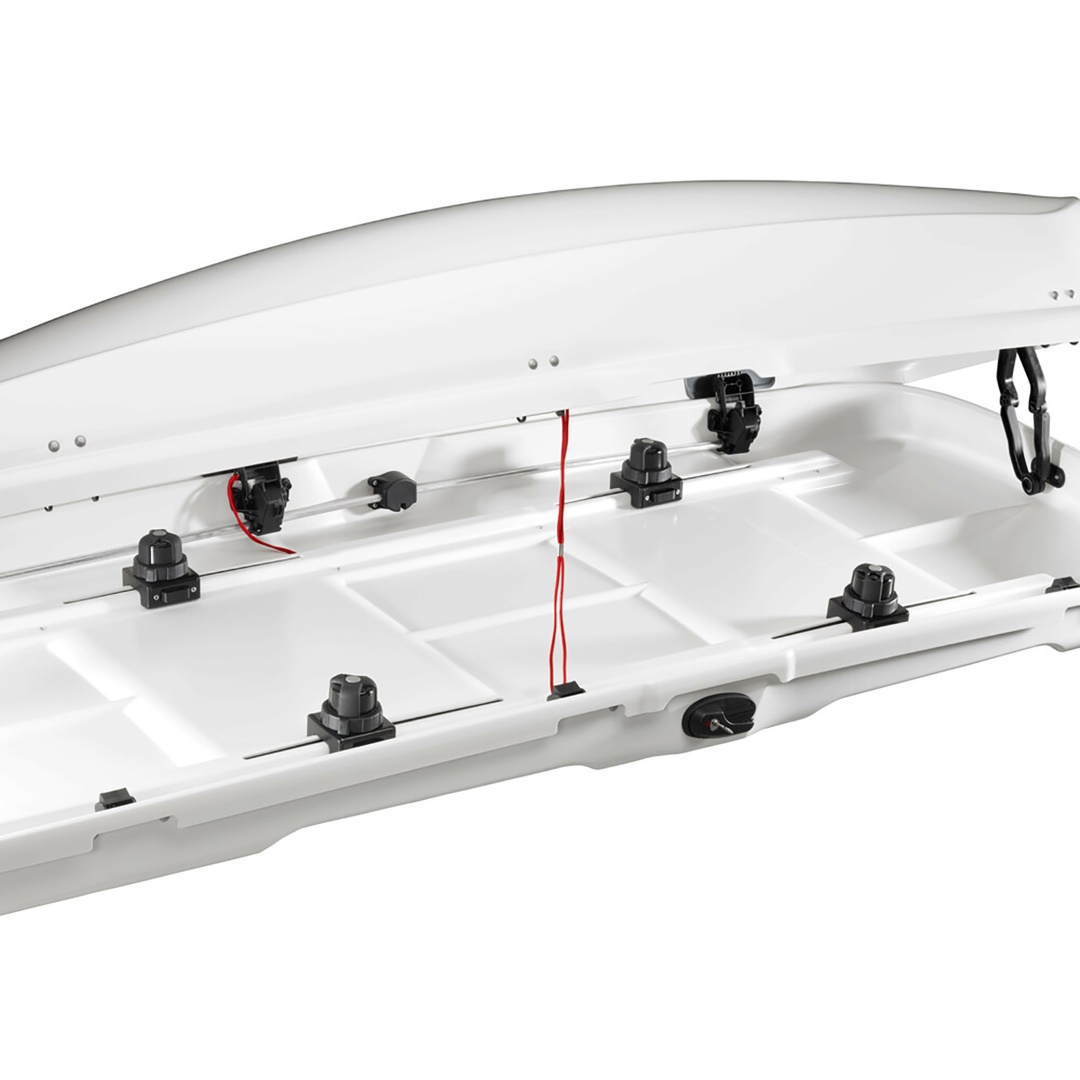 Μπαγκαζιερα Οροφης WB751S Compact 400 Lt YAKIMA Με Διπλο Ανοιγμα Σε Ασημι Χρωμα Με Γυαλιστερη Υφη - 1 Τεμ. - Thumbnail 4