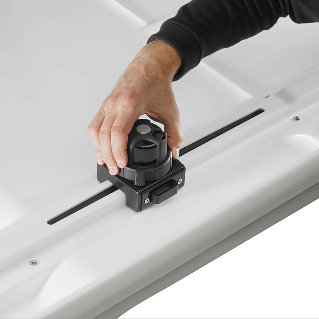 Μπαγκαζιερα 500L Full-size WB753 Whispbar / YAKIMA Ασημι Γυαλιστερη - Thumbnail 3