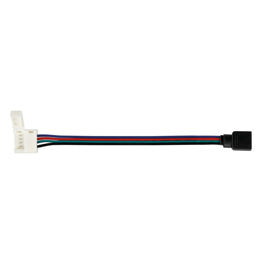 Ανταλλακτικη Φισα CONNECT-3 Με 4PIN 16 Cm Για Συνδεση Ταινιας Rgb LED Με Τηλεχειριστηριο 3 Τεμ. - Thumbnail 2
