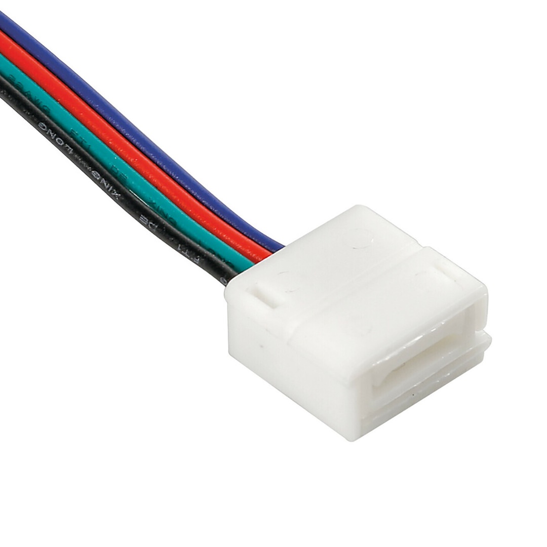 Ανταλλακτικη Φισα CONNECT-3 Με 4PIN 16 Cm Για Συνδεση Ταινιας Rgb LED Με Τηλεχειριστηριο 3 Τεμ. - Thumbnail 3
