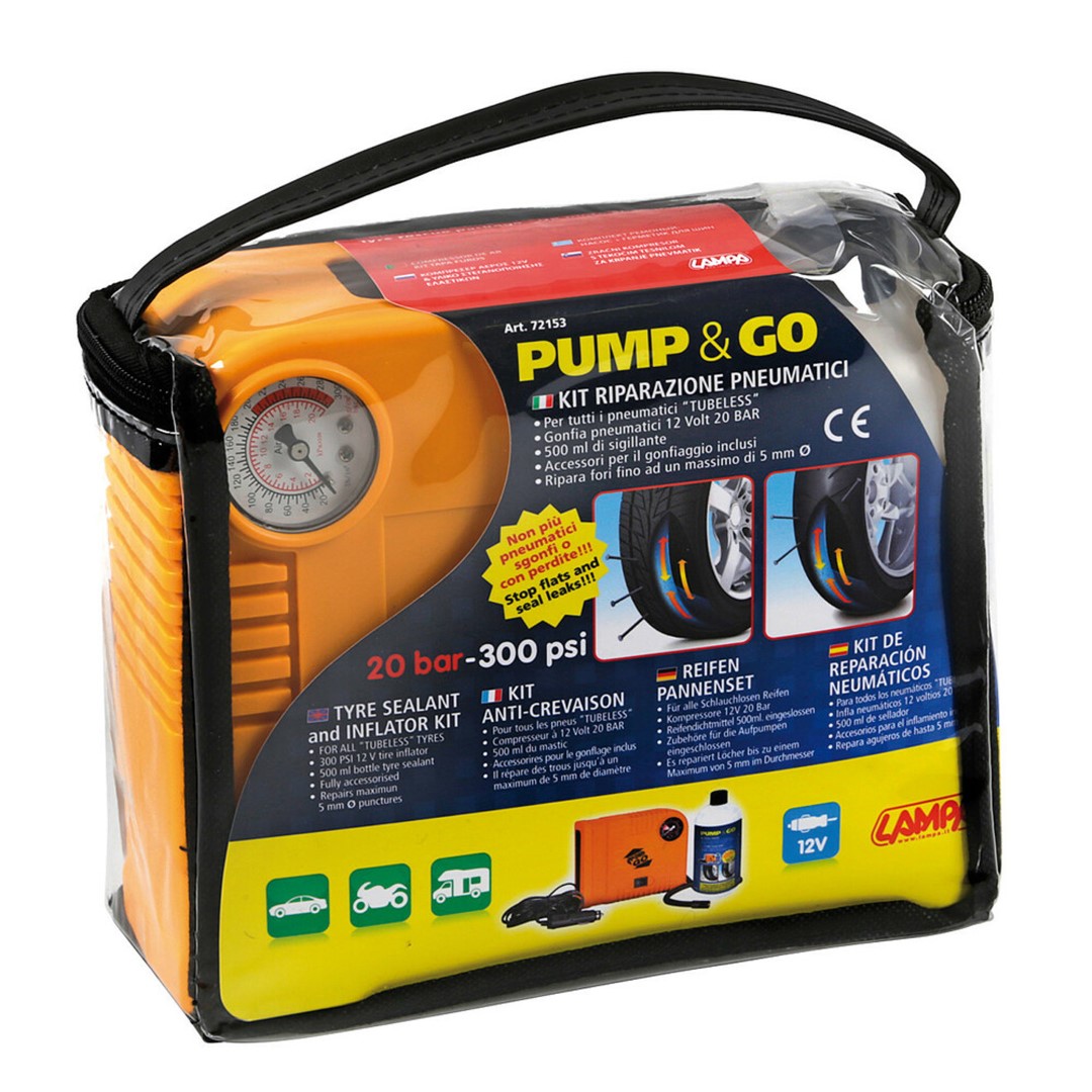Κομπρεσερ Αερα Pump Και Go Με Υγρο Επισκευης Ελαστικων 500ML - Thumbnail 5