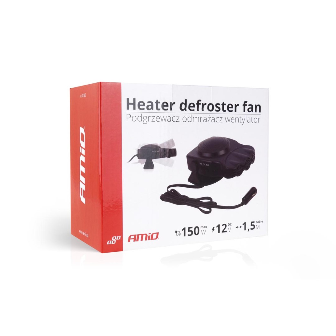AMIO - Αεροθερμο Αναπτηρα 12V - 150W (καλωδιο 150 Cm) - 1 Τεμ. (02385/AM) - Thumbnail 3