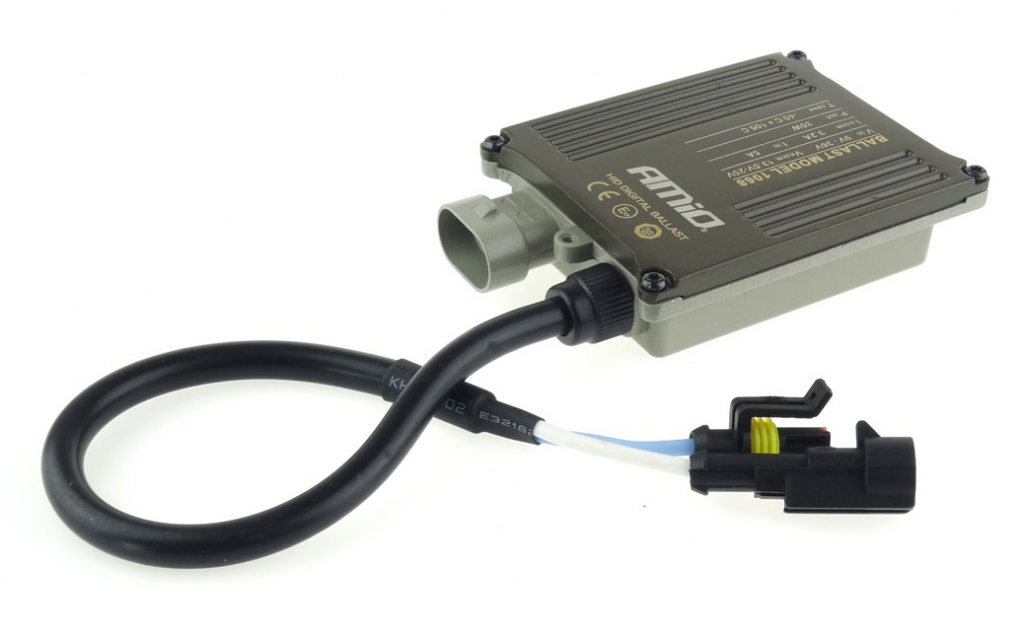 AMIO - Kit Xenon Bi-xenon H4-3 6000K 35W Canbus 12/24V Για Ισχυρό Φωτισμό Δρόμου Και Καθαρή Δέσμη Χωρίς Σφάλματα Στο Καντράν - 1 Σετ (01792/AM) - Thumbnail 2