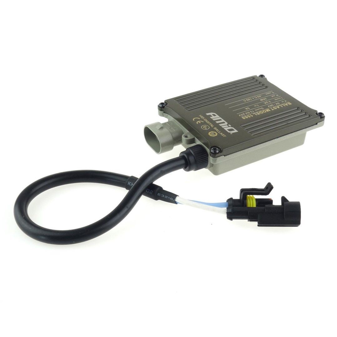 AMIO - Kit Xenon Bi-xenon H4-3 8000K 35W Canbus 12/24V Για Έντονο Ψυχρό Φωτισμό Και Καθαρή Δέσμη Χωρίς Σφάλματα Στο Καντράν - 1 Σετ (01793/AM) - Thumbnail 2