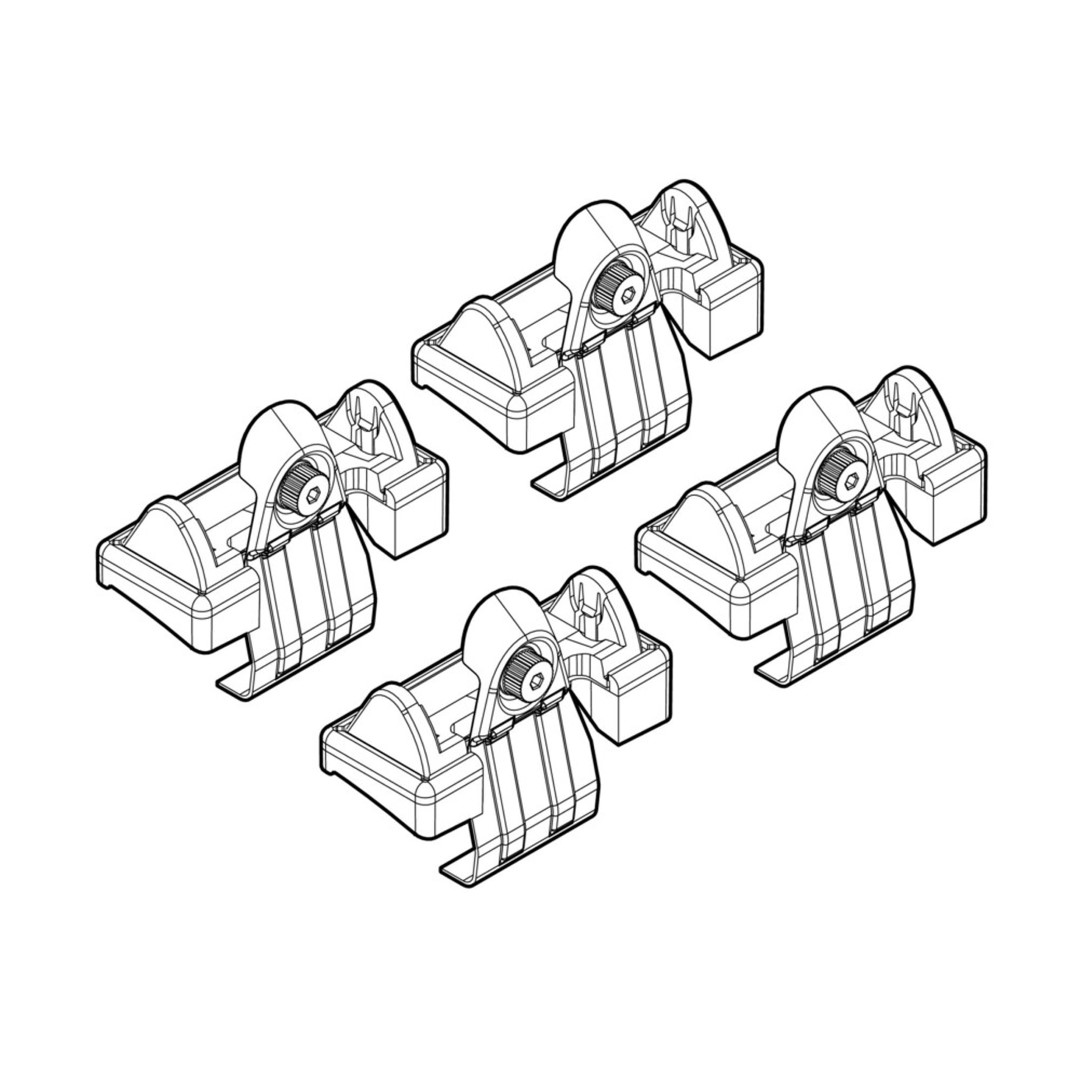 Ακρα Για Μπαρες NORDRIVE Για Fiat Bravo 02/07+ Kit