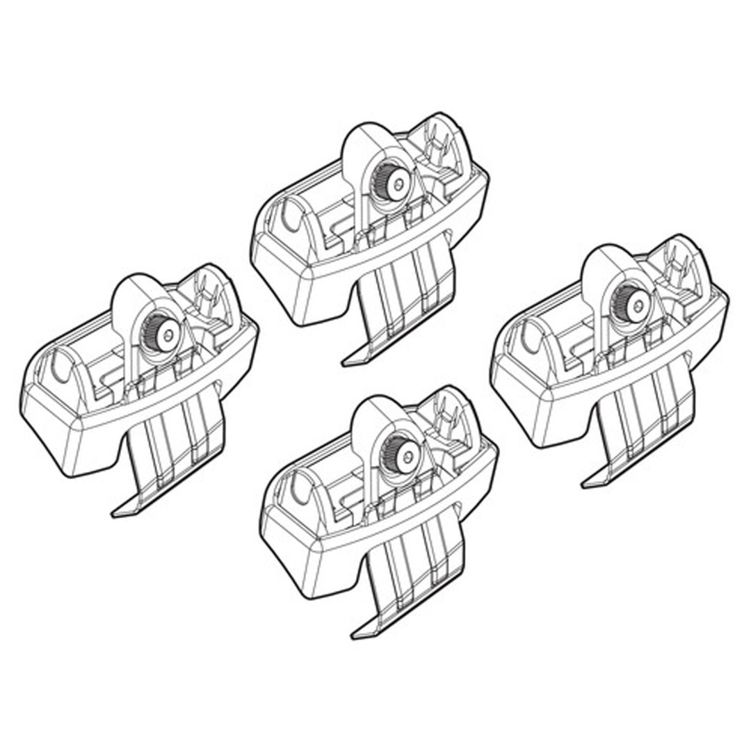 Ακρα Για Μπαρες NORDRIVE Για Alfa Romeo Stelvio 03/17+ Kit