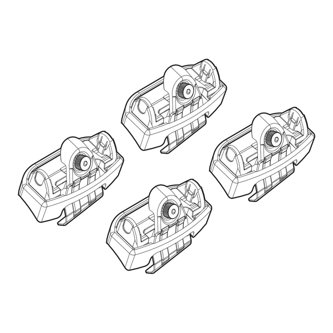 Ακρα Για Μπαρες NORDRIVE Για Kia Rio 2017+ Kit