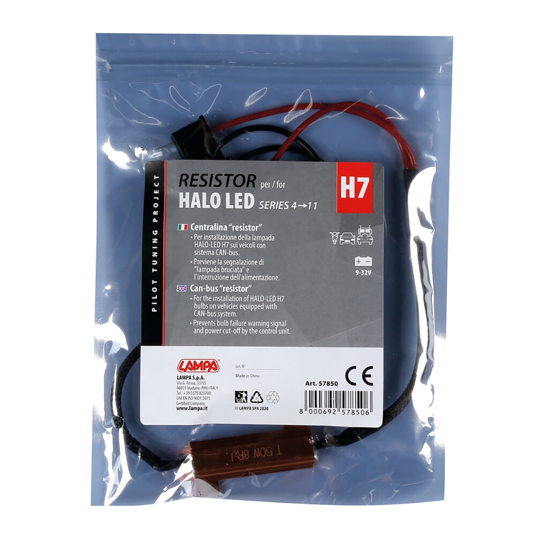 Αντισταση Can-bus Για Halo LED Κιτ H7 9-32V Series 4-11 (αντισταση- Ψευτης- Canceller) 1τεμ. - Thumbnail 2