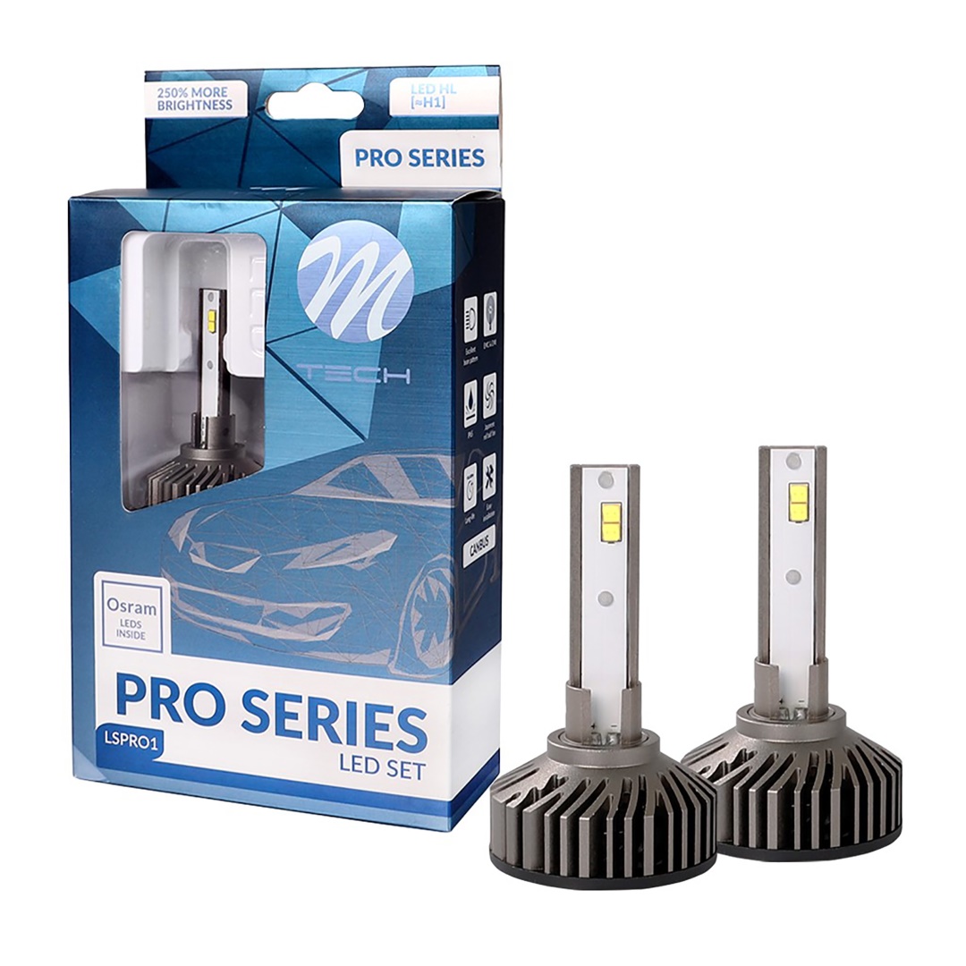 H1 12V 2X20W 5.700K 4400LM Osram Pro LED Kit Set Can-bus (με Ανεμιστηρακι) 2τεμ. M-TECH - Thumbnail 2