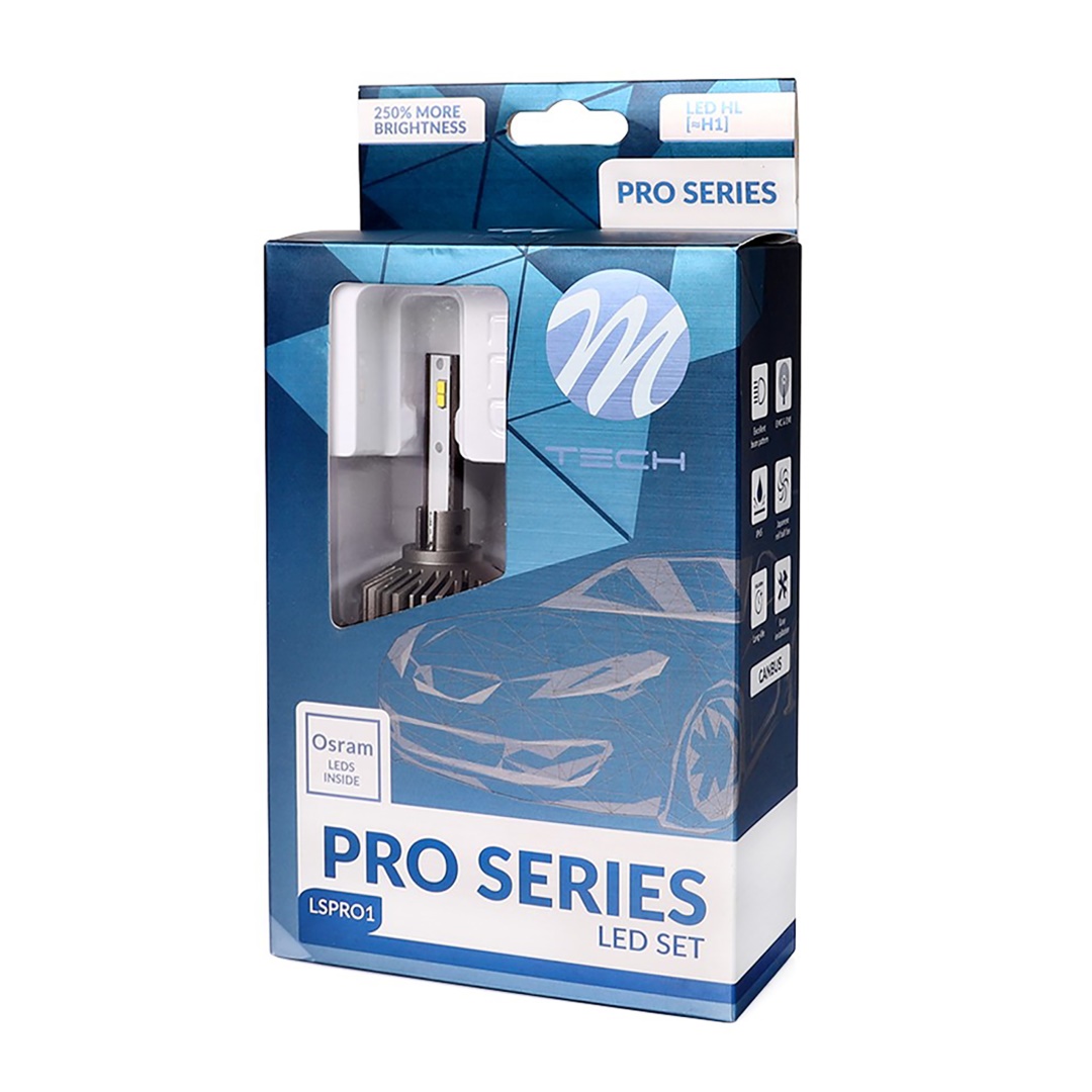 H1 12V 2X20W 5.700K 4400LM Osram Pro LED Kit Set Can-bus (με Ανεμιστηρακι) 2τεμ. M-TECH - Thumbnail 3
