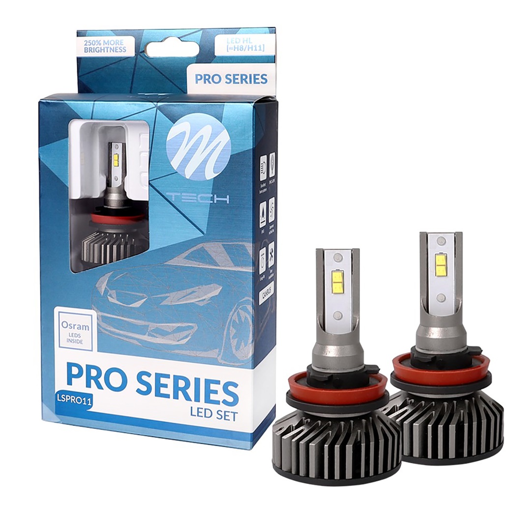 H11 12V 2X20W 5.700K 4400LM Osram Pro LED Kit Set Can-bus (με Ανεμιστηρακι) 2τεμ. M-TECH - Thumbnail 2