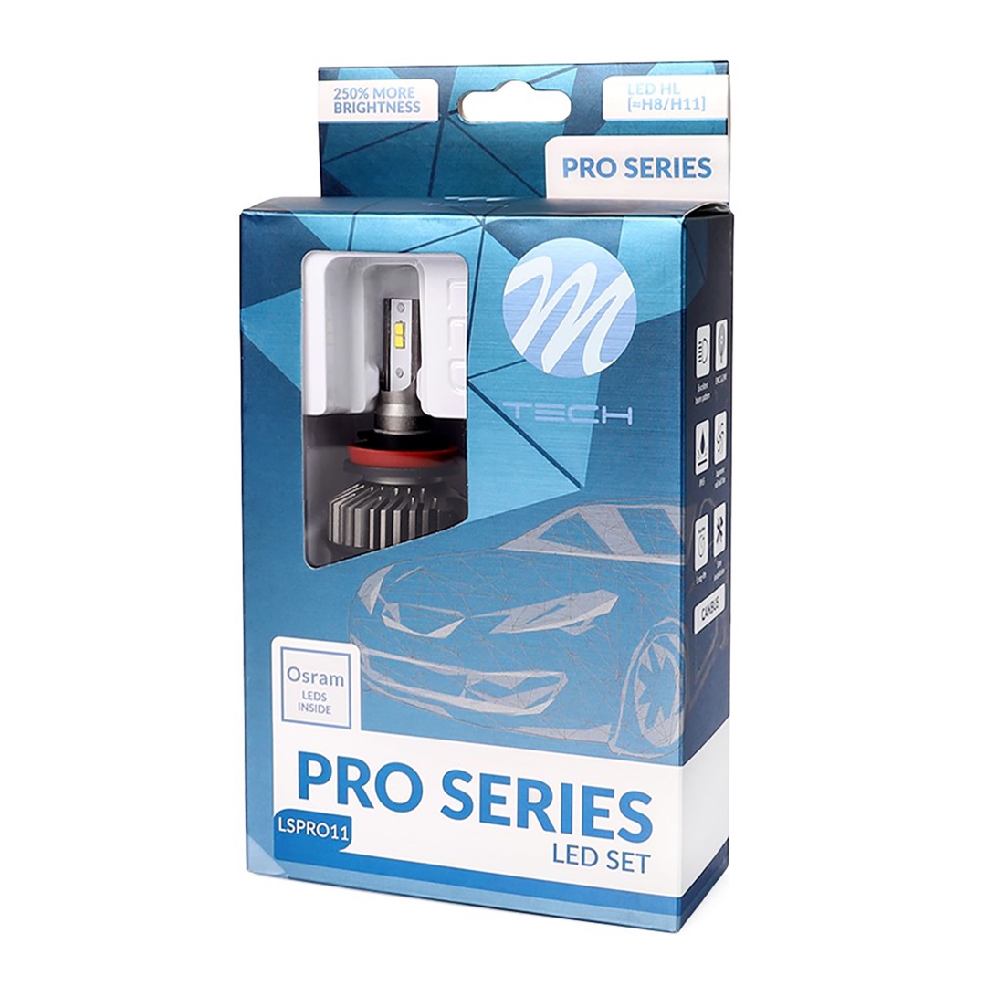 H11 12V 2X20W 5.700K 4400LM Osram Pro LED Kit Set Can-bus (με Ανεμιστηρακι) 2τεμ. M-TECH - Thumbnail 3