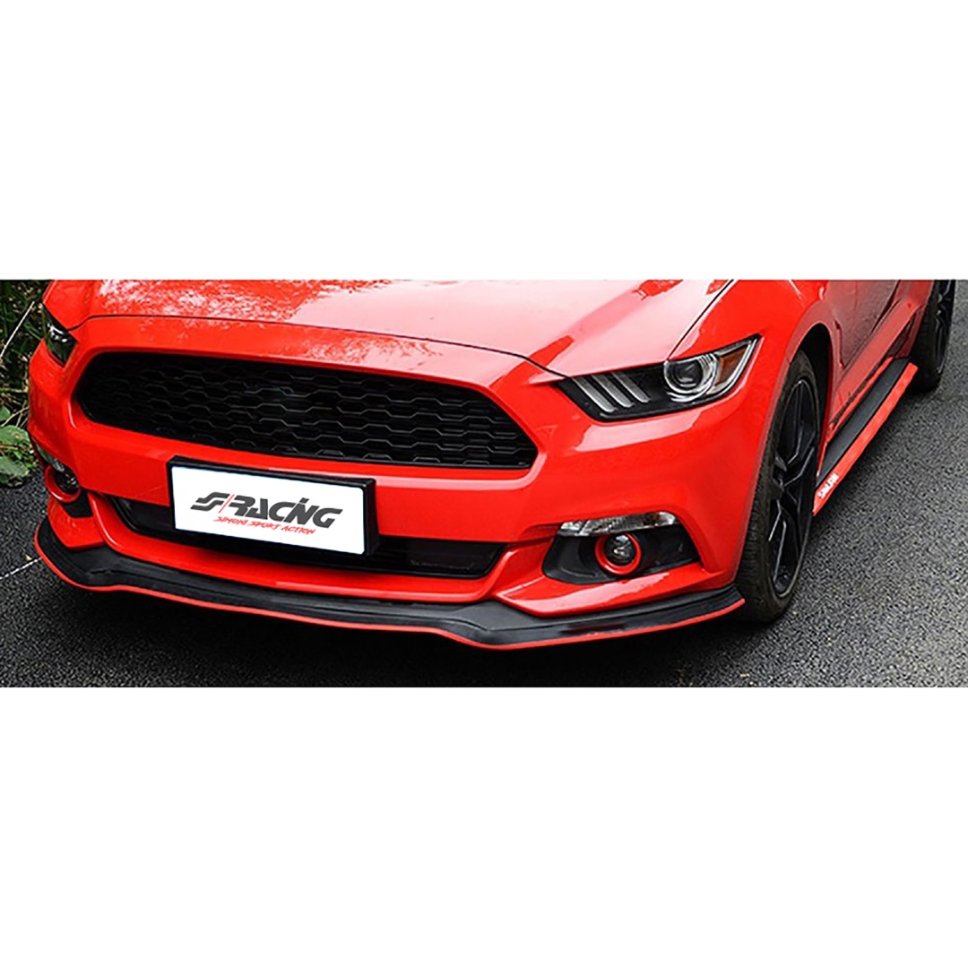 Διακοσμητικο Spoiler Προφυλακτηρα Lip-splitter 20+30+8MM 250CM Λαστιχενιο Κοκκινο/μαυρο SIMONI RACING - 1 Τεμ. - Thumbnail 2