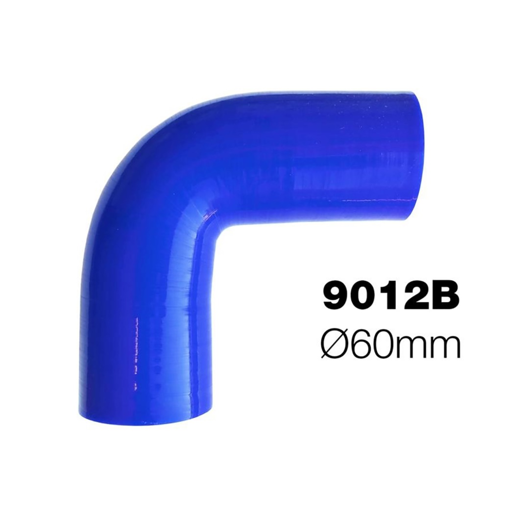 Γωνια Σιλικονης Μπλε Φ60 90 Μοιρες SIMONI RACING - 1 Τεμ.