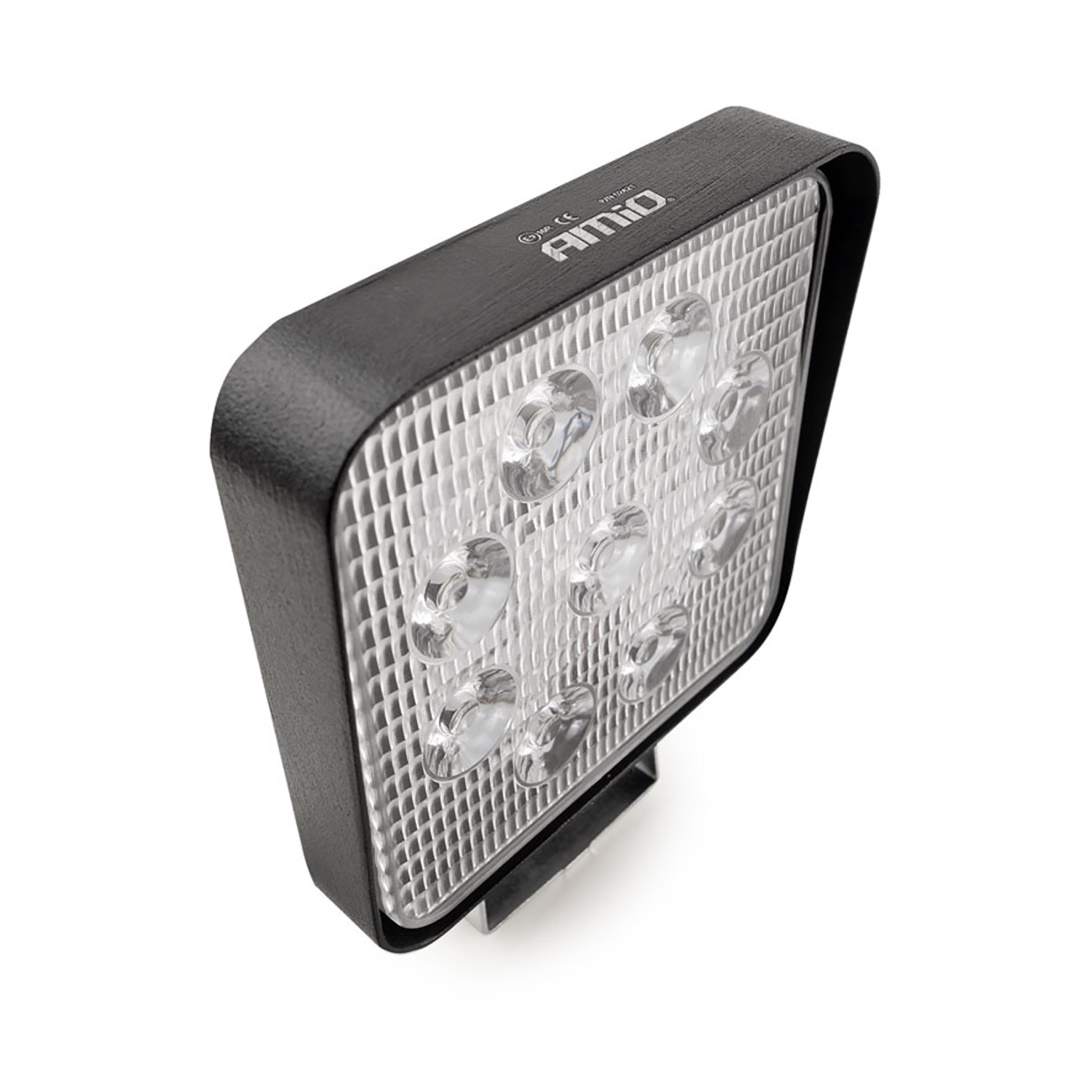 AMIO - Προβολεας Εργασιας Working Lamp Flood 9LED 3030 9-36V 2160LM 6000K 110X110MM AWL07 – 1 Τεμ. (02421/AM) - Thumbnail 4