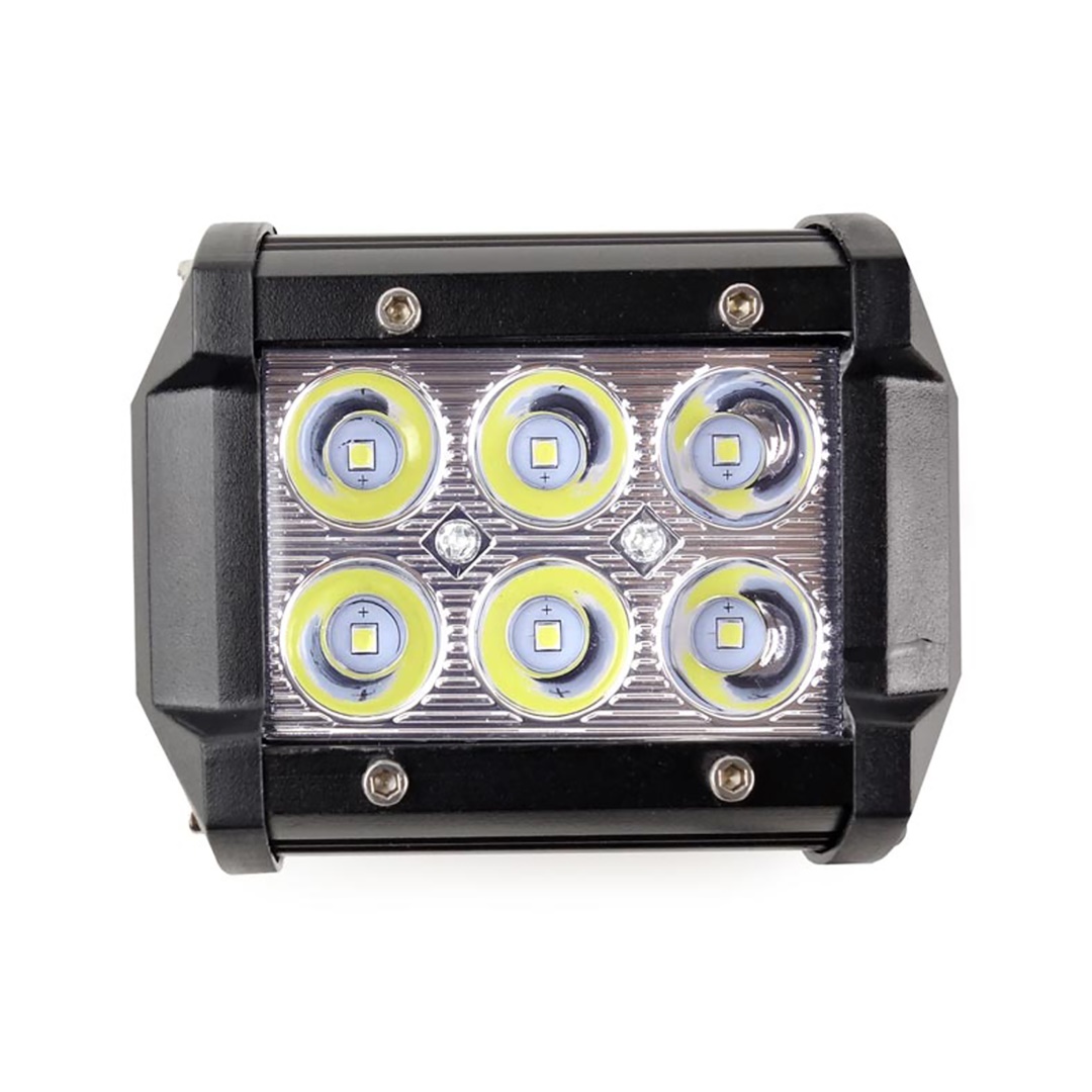 AMIO - Προβολεας Εργασιας Working Lamp Flood 6LED 3030 9-36V 1440LM 6000K 95X77MM AWL17 – 1 Τεμ. (02431/AM) - Thumbnail 4