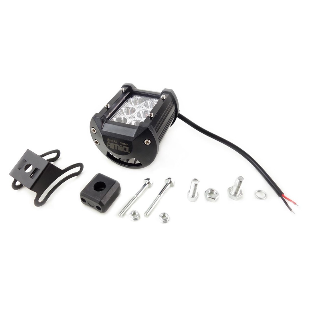 AMIO - Προβολεας Εργασιας Working Lamp Flood 6LED 3030 9-36V 1440LM 6000K 95X77MM AWL17 – 1 Τεμ. (02431/AM) - Thumbnail 5