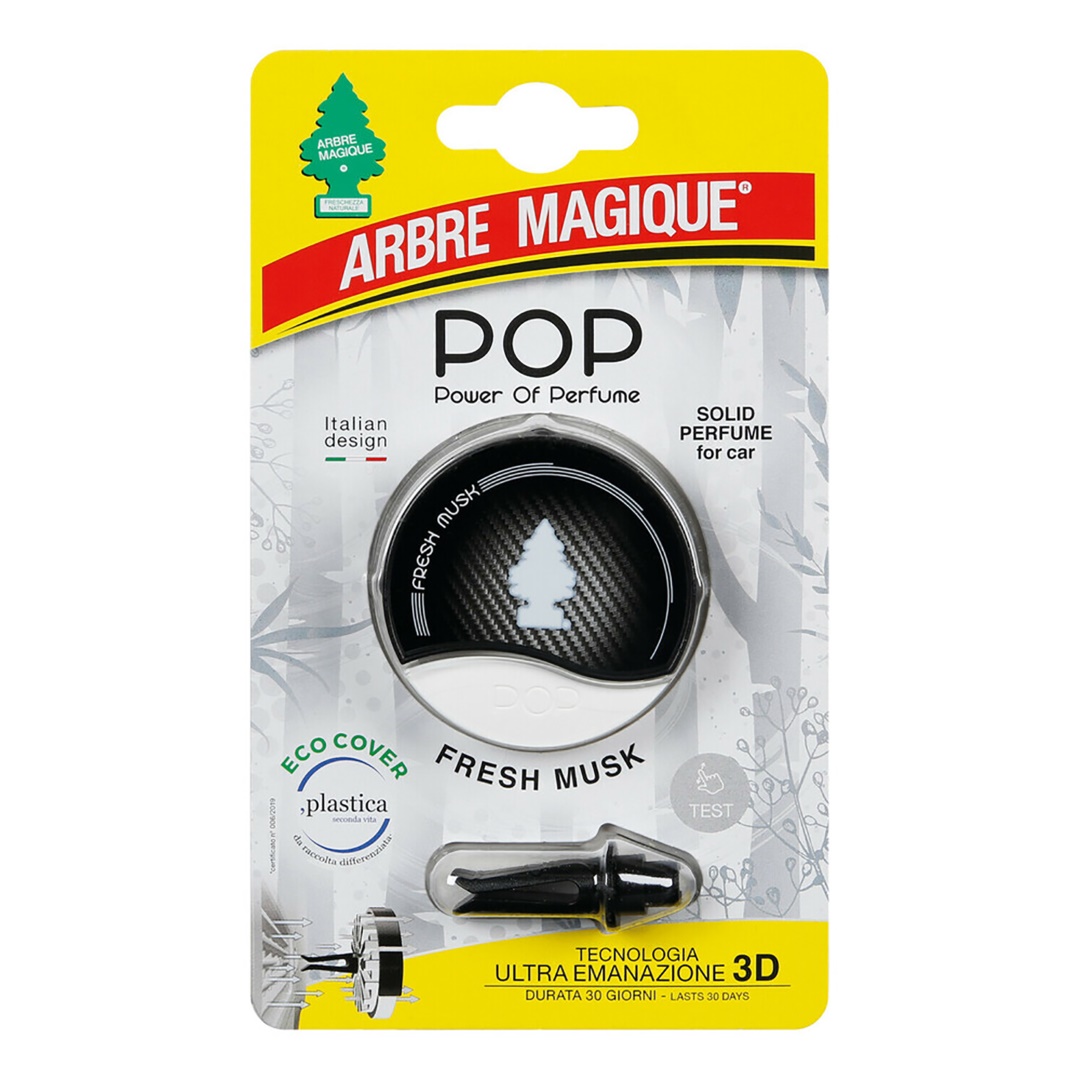Αρωματικο Αεραγωγου Arbre Magique Pop Fresh Musk - Thumbnail 2