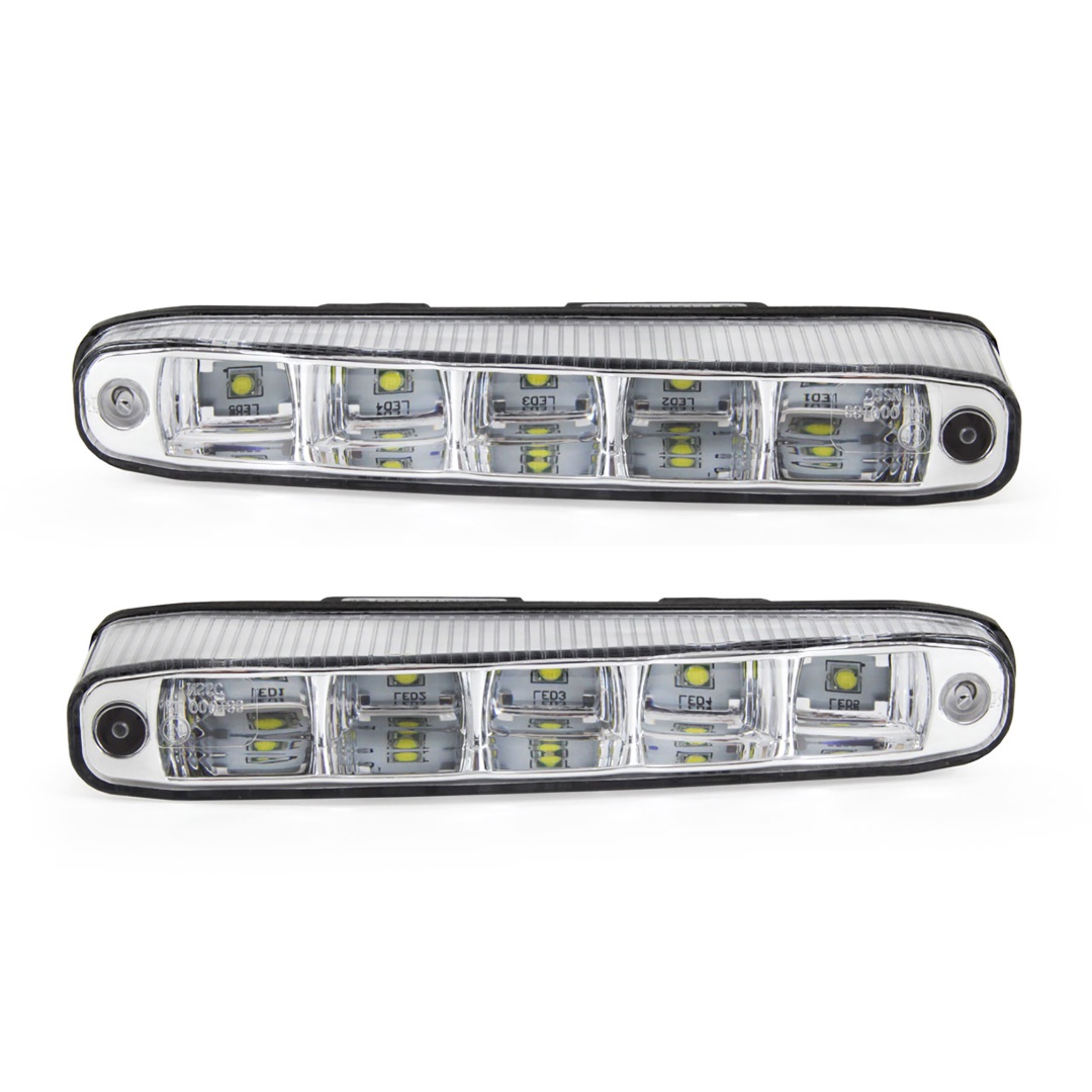 AMIO – Φώτα Ημέρας Drl LED 12/24V 1000LM Για Αυξημένη Ορατότητα & Ασφάλεια Σε Αυτοκίνητο & Φορτηγό – Σετ 2 Τεμ. (01522/AM) - Thumbnail 2