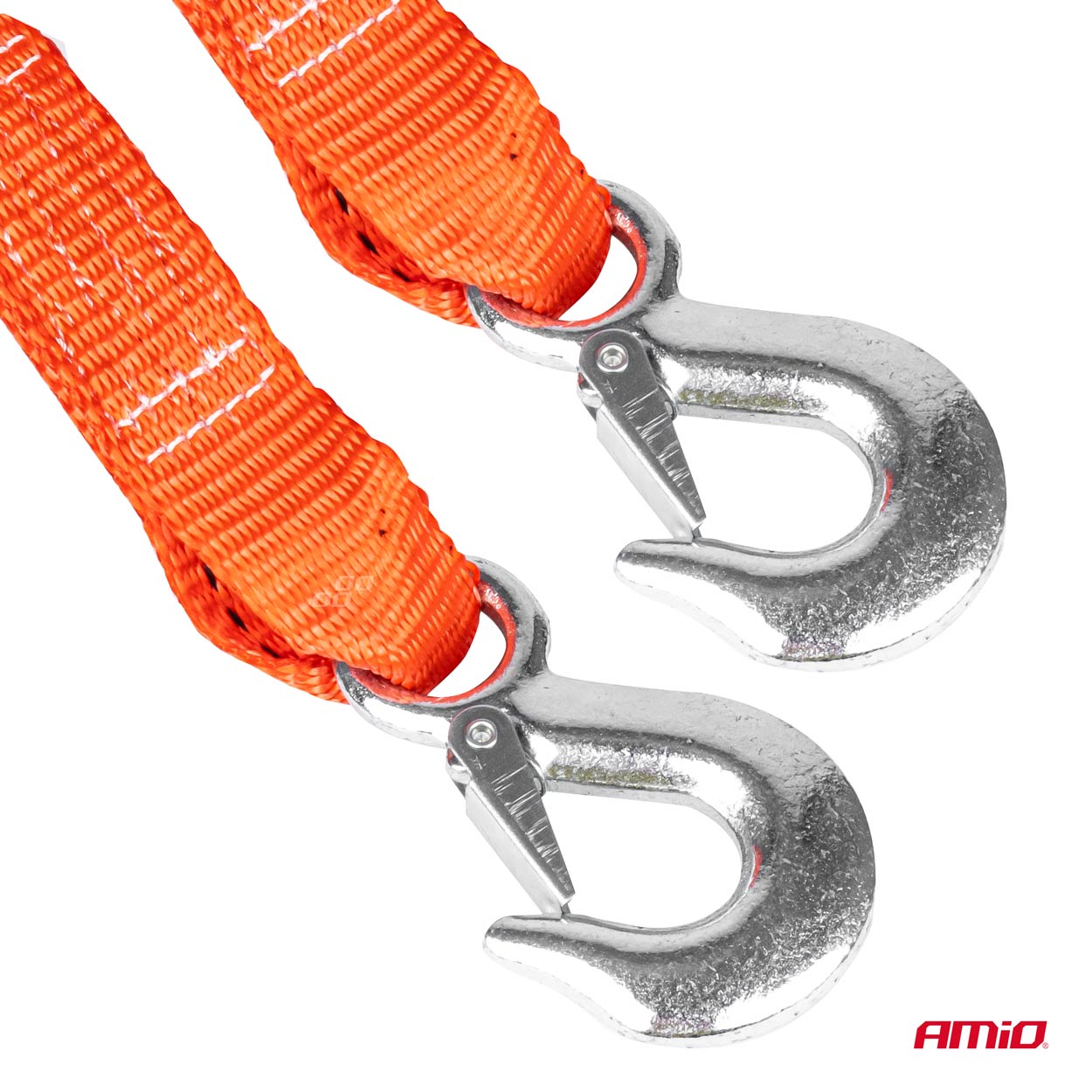 AMIO - Ιμάντας Ρυμούλκησης 4500KG 5M 35MM Με Γάντζους Ασφαλείας Για Βαριά Οχήματα Με Μεγαλύτερη Απόσταση Και Ανθεκτική Κατασκευή Για Αξιόπιστη Ρυμούλκηση - 1 Τεμ. (02012/AM) - Thumbnail 3