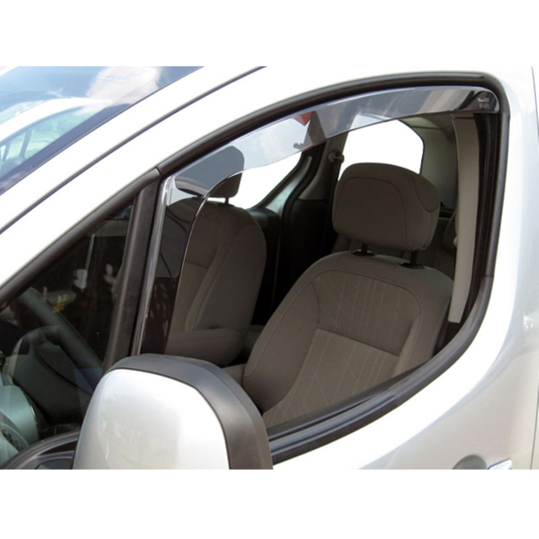 Ανεμοθραυστες Για Mini Cooper / Mini One F55 5D 2014+ Σετ Αυτοκινητου Απο Ευκαμπτο Φιμε Πλαστικο HEKO - 4 Τεμ.