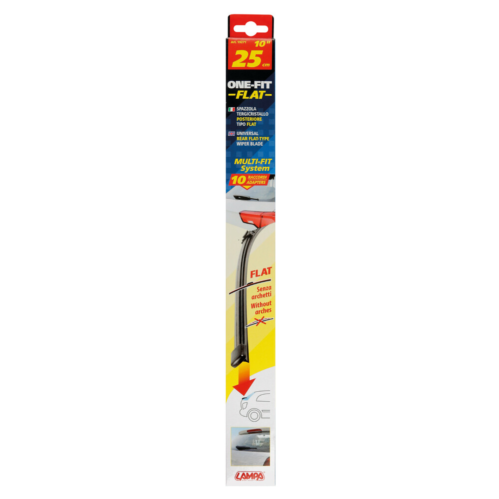Υαλοκαθαριστηρας Πισω One Fit Flat 25CM (10") 1τεμ. Με 10 Ανταπτορες (vw Group) - Thumbnail 8