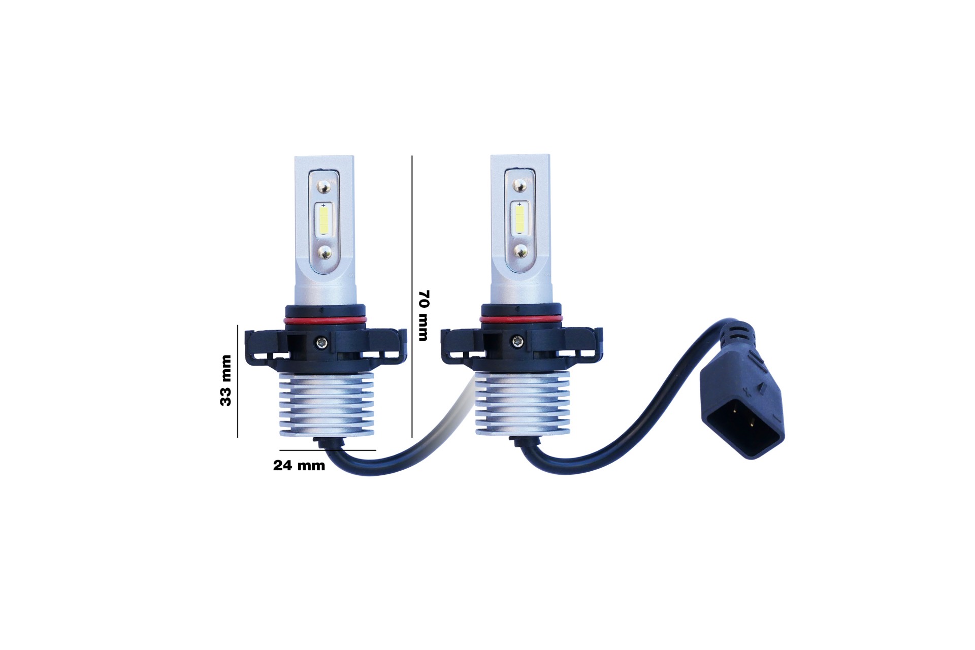 H16 (5202) 10>30V 2000LM 10W 6.500K Iluz Conversion LED 2τεμ. - Thumbnail 2