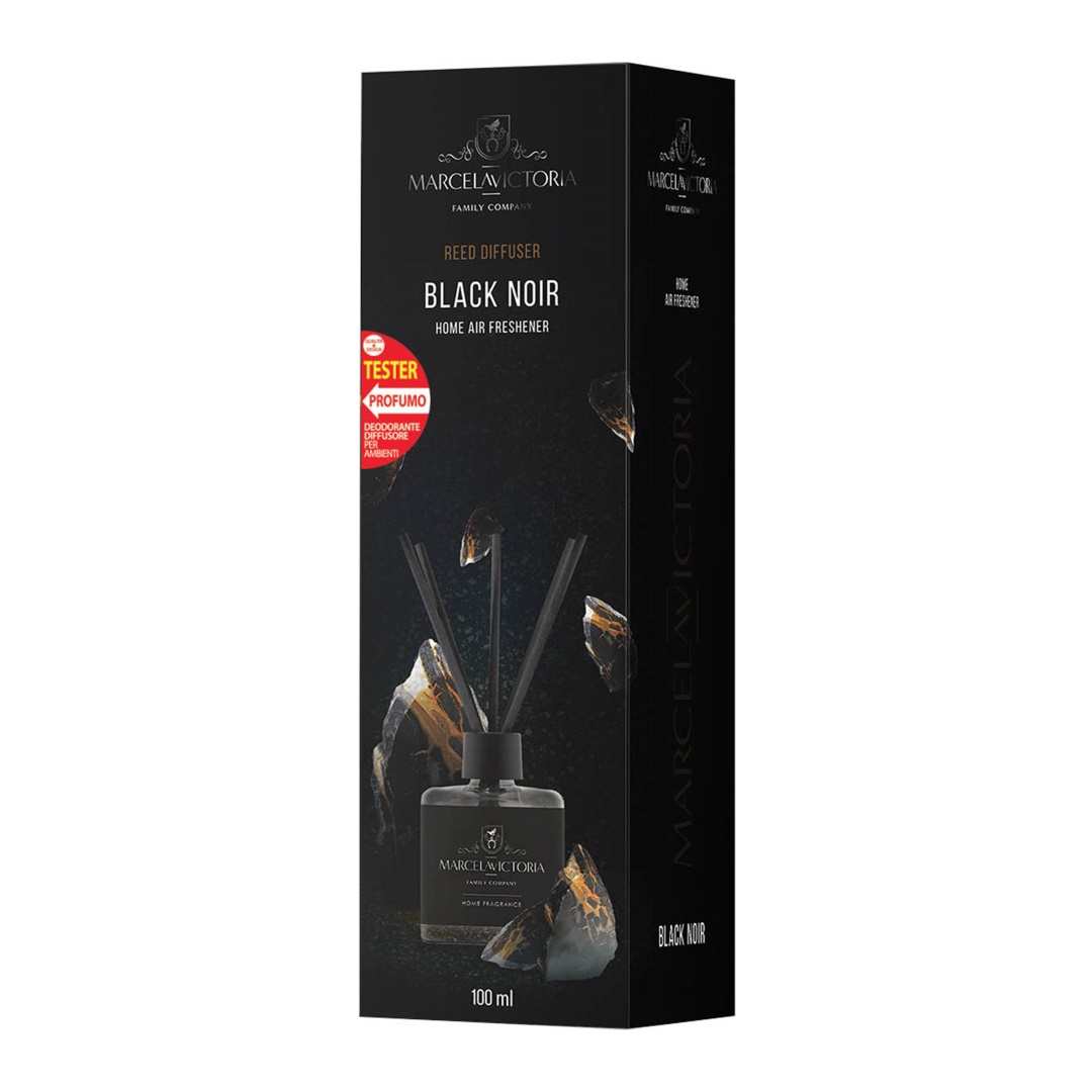 Αρωματικο Χωρου 100ML Με Sticks - Black Noir - Thumbnail 2
