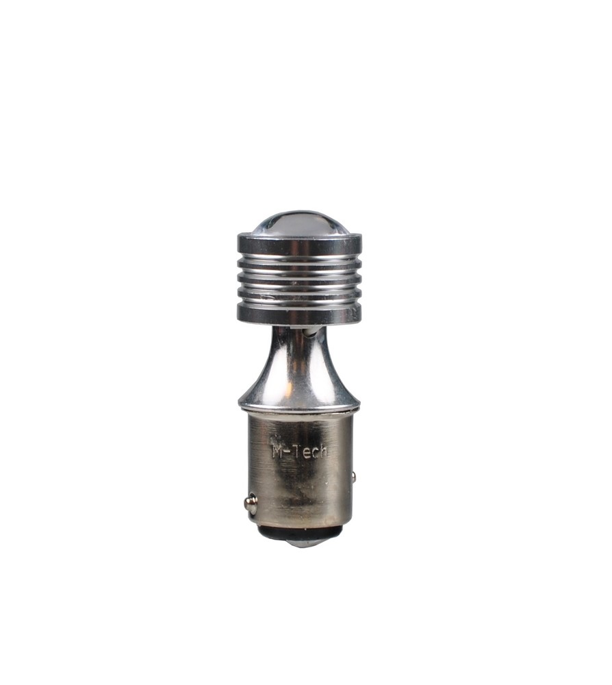 P21/5W 12V BAY15S 2,2W 4XHP LED Osram Λευκο Blister 1τεμ. M-TECH - Thumbnail 2