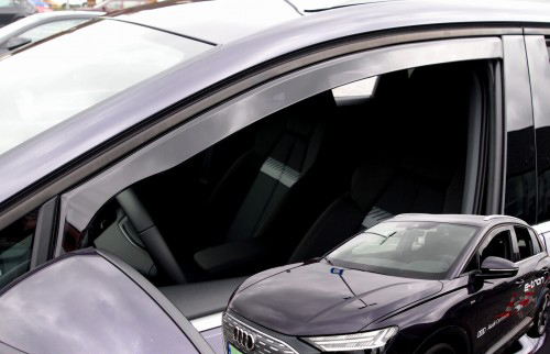 Ανεμοθραυστες Για Audi Q4 E-tron 5D 2021+ Αυτοκινητου Απο Ευκαμπτο Φιμε Πλαστικο HEKO - 2 Τεμ.