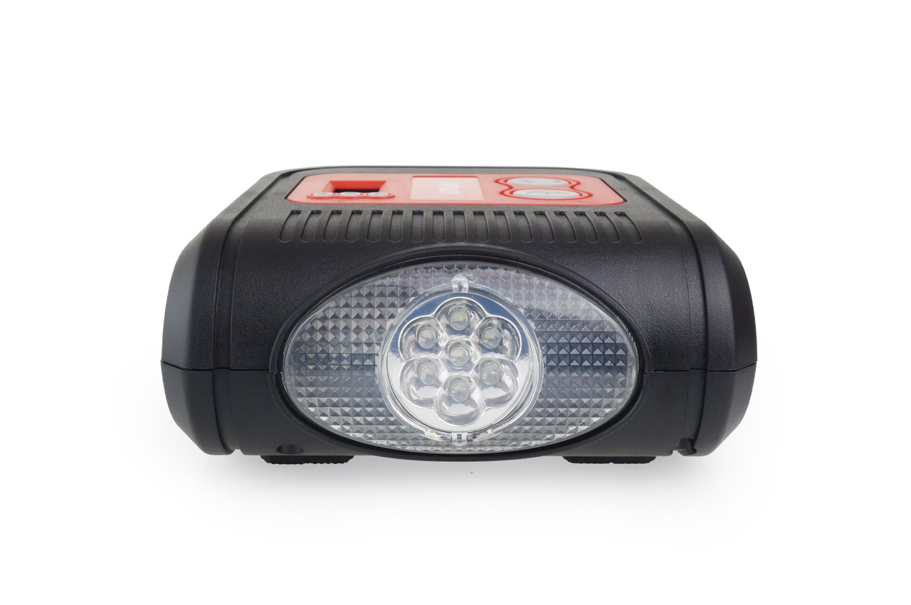 AMIO - Κομπρεσερ Αερα Ελαστικων Ψηφιακο 12V 150PSI 10BAR Με LED Φακο & Καλωδιο 300CM - 1 Τεμ. (02380/AM) - Thumbnail 3