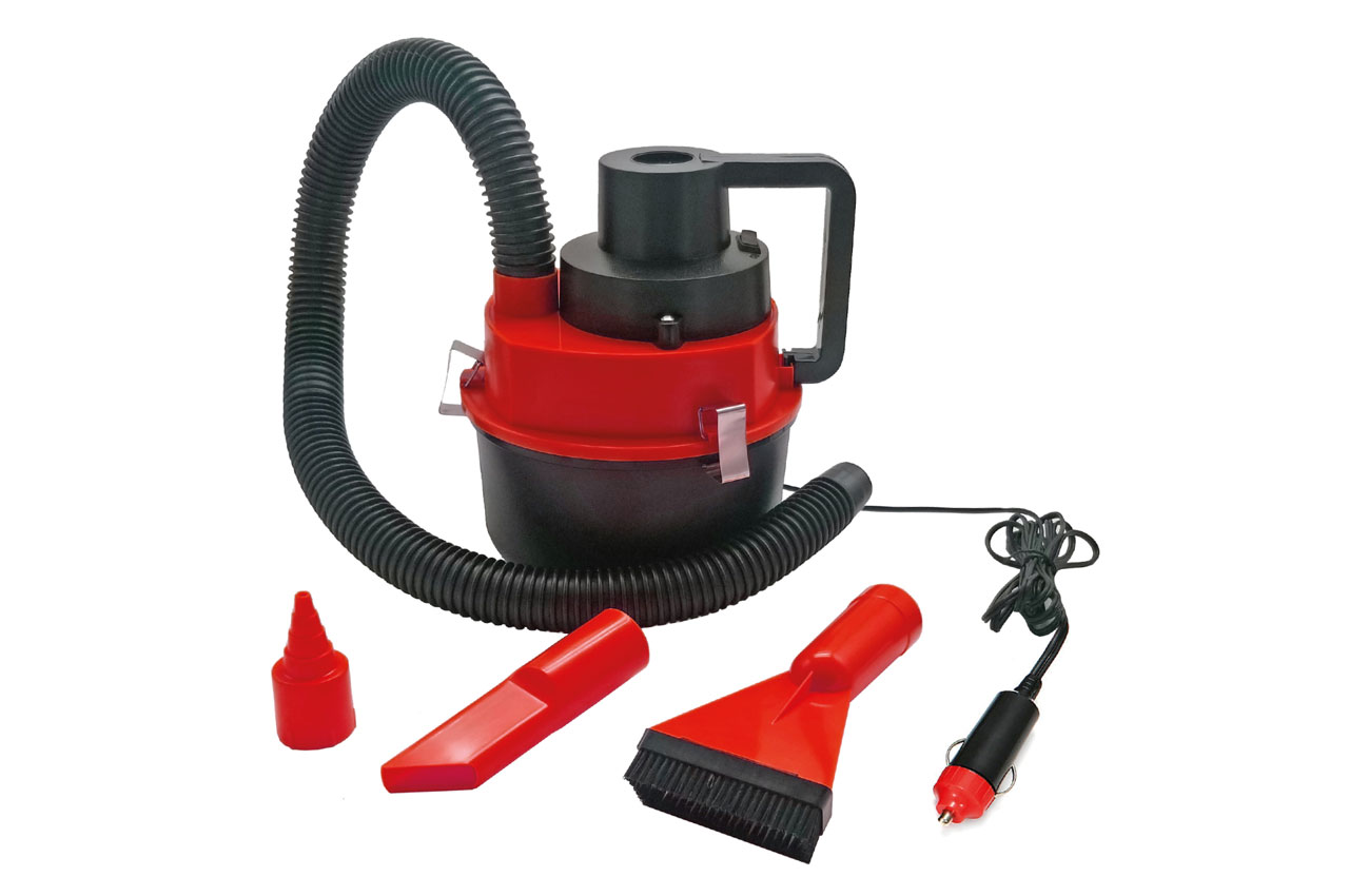 AMIO - Ηλεκτρικη Σκουπα Με Καδο & Φις Αναπτηρα 12V - 93W - 1 Τεμ. (02381/AM) - Thumbnail 2