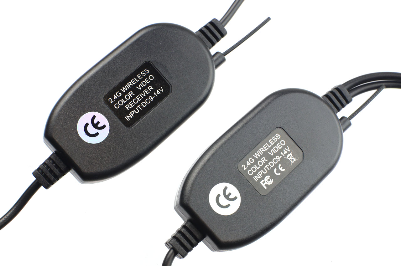 AMIO - Καλωδιο Συνδεσης Rca Με Πομπο & Δεκτη 12V 2.4GHZ (για Ασυρματη Συνδεση Καμερας & Οθονης) - 1 Τεμ. (02486/AM) - Thumbnail 4