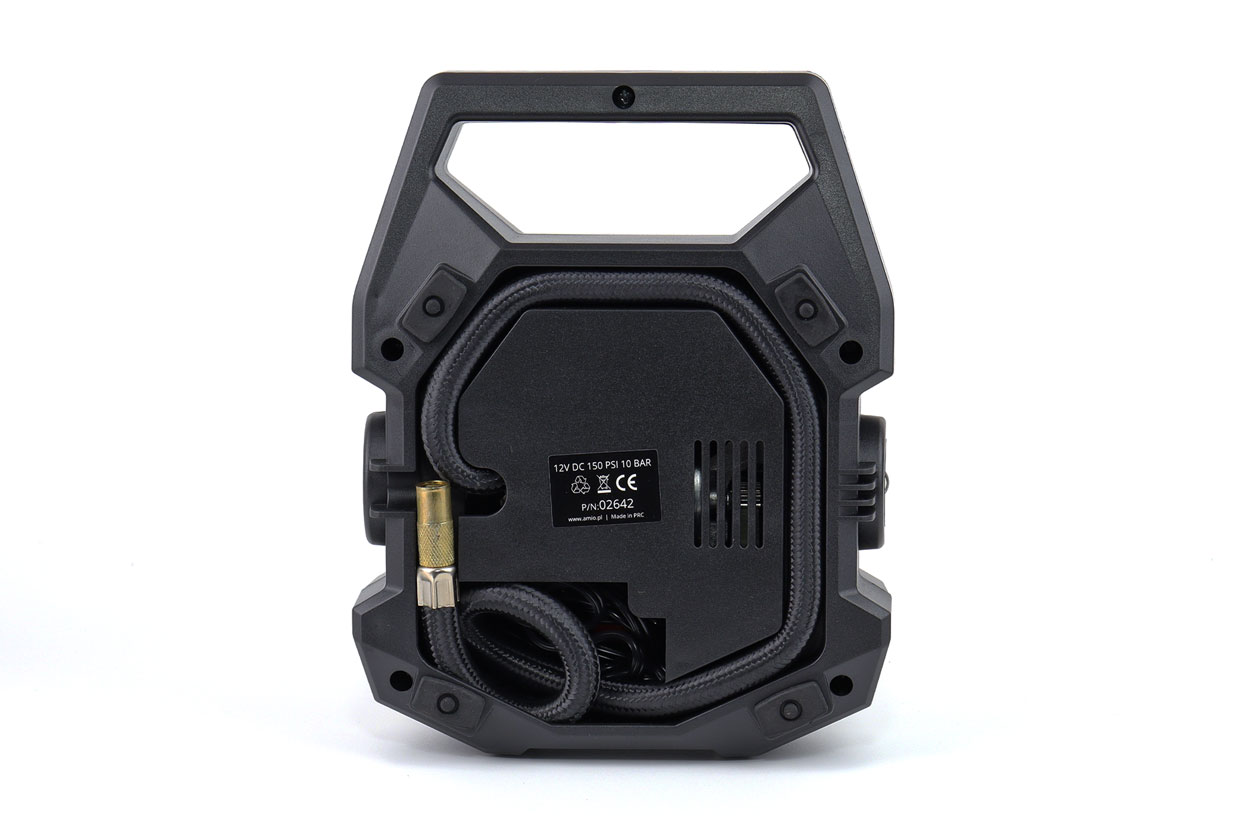 AMIO - Κομπρεσερ Αερα 12V 10BAR/150PSI Με 3 Ανταπτορες Και Ψηφιακη Ενδειξη ACOMP-17 AMIO - 1 Τεμ. (02642/AM) - Thumbnail 3