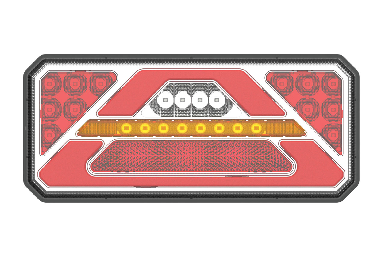 Amio - ΦΑΝΑΡΙ ΠΙΣΙΝΟ ΑΡΙΣΤΕΡΟ RCL-02-L 10-30V LED 236x104x40mm ΜΕ ΚΑΛΩΔΙΟ 1ΤΕΜ (02364/AM)