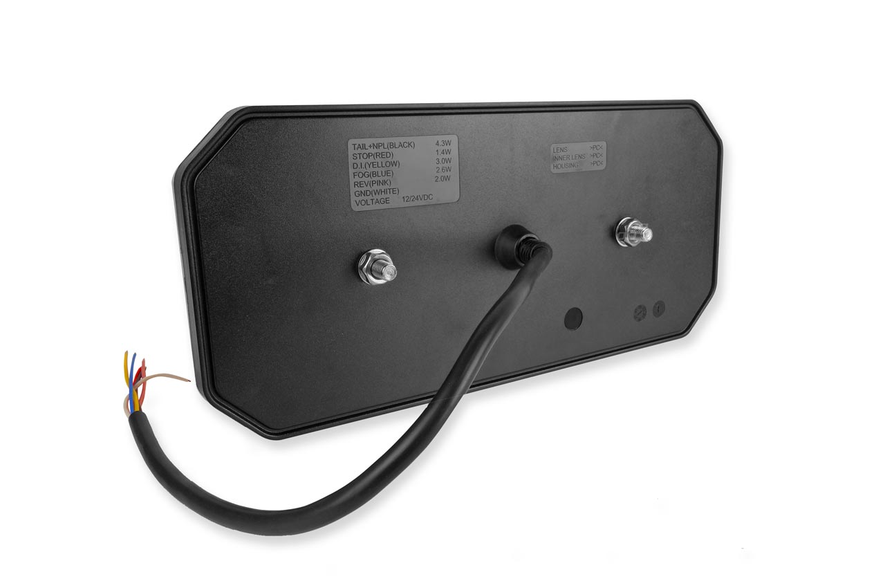 AMIO - Φαναρι Πισινο Αριστερο RCL-04-L 10-30V LED 305X140X35MM Με Καλωδιο 1τεμ (02368/AM) - Thumbnail 2