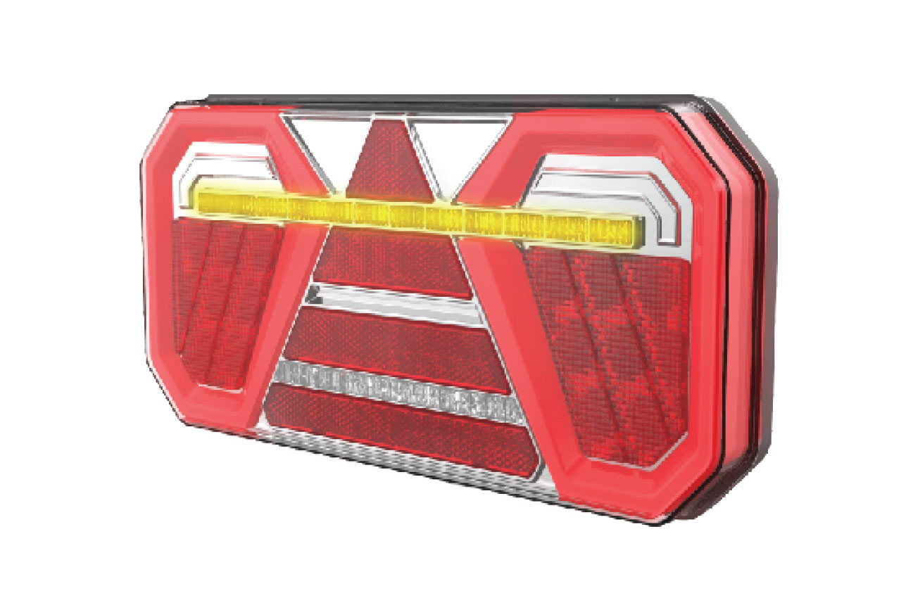 Amio - ΦΑΝΑΡΙ ΠΙΣΙΝΟ ΔΕΞΙ RCL-04-R 10-30V LED 305x140x35mm ΜΕ ΚΑΛΩΔΙΟ 1ΤΕΜ (02369/AM)