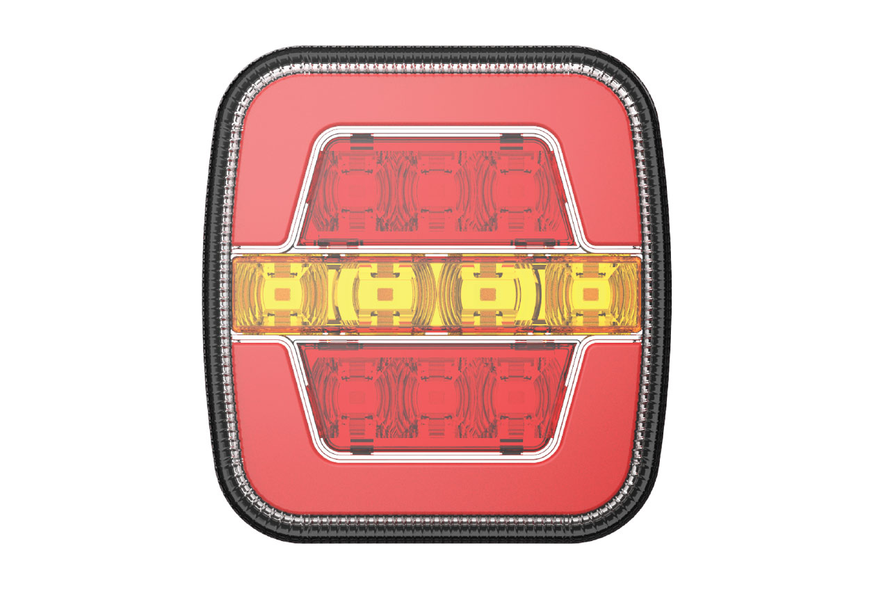 Amio - ΦΑΝΑΡΙ ΠΙΣΙΝΟ RCL-05-LR 10-30V LED 108x102x46mm ΜΕ ΚΑΛΩΔΙΟ 1ΤΕΜ (02370/AM)